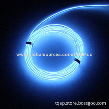 Electroluminescent Light Cable, 2.3mm, Blue